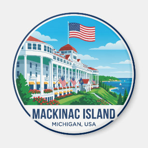 アメリカのグランドホテル マグネット