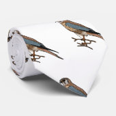 アメリカのケストレル鳥の漫画イラストレーション ネクタイ (ロール)