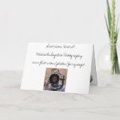 アメリカのケストレル カード (裏面)