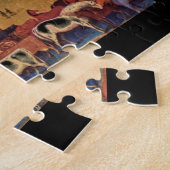 アメリカのコルネルFarm', Edward_Art ジグソーパズル (側面)