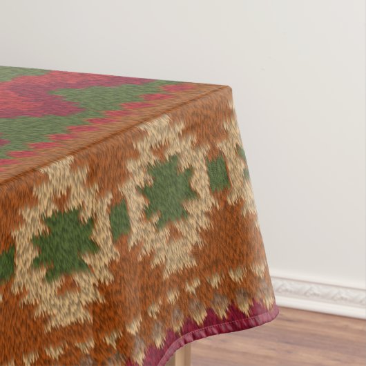 アメリカのコロンブス以前のアステカなインカ人のマヤの敷物のテーマ テーブルクロス (インサイチュ)