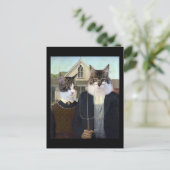 アメリカのゴシック様式のはがき ポストカード (スタンド正面)