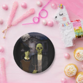 アメリカのゴシック様式のハロウィーン ペーパープレート (パーティー)