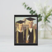 アメリカのゴシック様式の卒業 招待状 (スタンド正面)