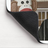 アメリカのゴシック様式の靴下ザル マウスパッド (コーナー)