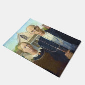 アメリカのゴシック様式ファインアートの油絵 ドアマット (アングル)