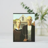 アメリカのゴシック様式 ポストカード (スタンド正面)