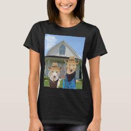 アメリカのゴシック研究所 Tシャツ