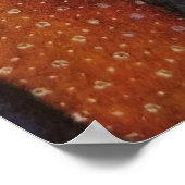 アメリカのゴシック絵画様式パロディの水色18x24 ポスター (角)