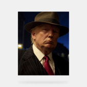 アメリカのゴッドファーザー・ドン・J・トランプ アクリルサイン (正面)