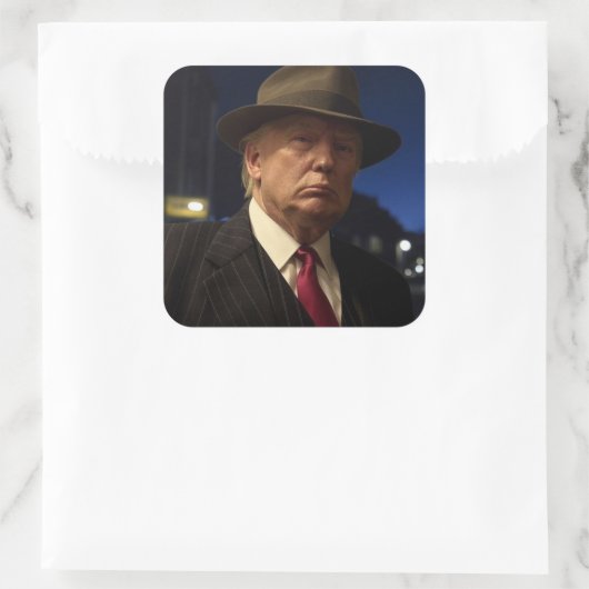 アメリカのゴッドファーザー・ドン・J・トランプ スクエアシール (バッグ)