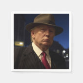 アメリカのゴッドファーザー・ドン・J・トランプ スタンダードカクテルナプキン (正面)