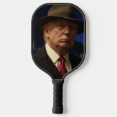 アメリカのゴッドファーザー・ドン・J・トランプ ピックルボールラケット (裏面)