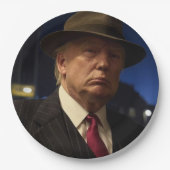 アメリカのゴッドファーザー・ドン・J・トランプ ペーパープレート (正面)