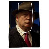 アメリカのゴッドファーザー・ドン・J・トランプ ミディアムペーパーバッグ (裏面)