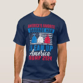アメリカのゴミお気に入りの屋がアメリカを片付ける Tシャツ (正面)