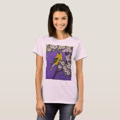 アメリカのゴールドフィンチ Tシャツ (正面フル)