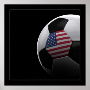 アメリカのサッカー – POSTER ポスター