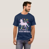アメリカのサドルブレッドの一角獣神話と伝説 Tシャツ (正面フル)
