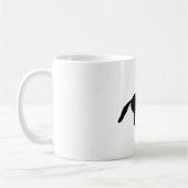 アメリカのサドルブレッド・ホース コーヒーマグカップ (左)