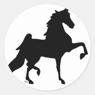 アメリカのサドルブレッド・ホース ラウンドシール