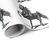 アメリカのサドルブレッド ラッピングペーパー (ロールコーナー)