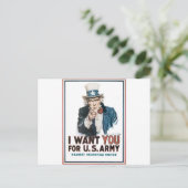 アメリカのサム・ポスターおじさん。お前の為に… ポストカード (スタンド正面)