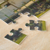 アメリカのサモアビーチシーン。 ジグソーパズル (側面)