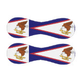 アメリカのサモア国旗を持つ愛国野球 野球ボール (パネル)