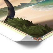 アメリカのサモア国立公園リソのアートワークのポスター ポスター (角)