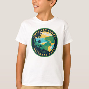 アメリカのサモア国立公園 Tシャツ