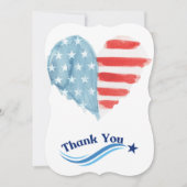 アメリカのサンキューカード (正面)