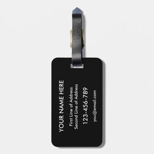 アメリカのシシリアの根の荷物のラベルのテンプレート ラゲッジタグ (裏面縦)