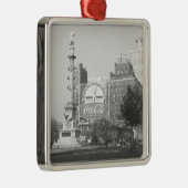 アメリカのシティスクエアB&Wの彫像 メタルオーナメント (右)