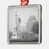 アメリカのシティスクエアB&Wの彫像 メタルオーナメント (左)