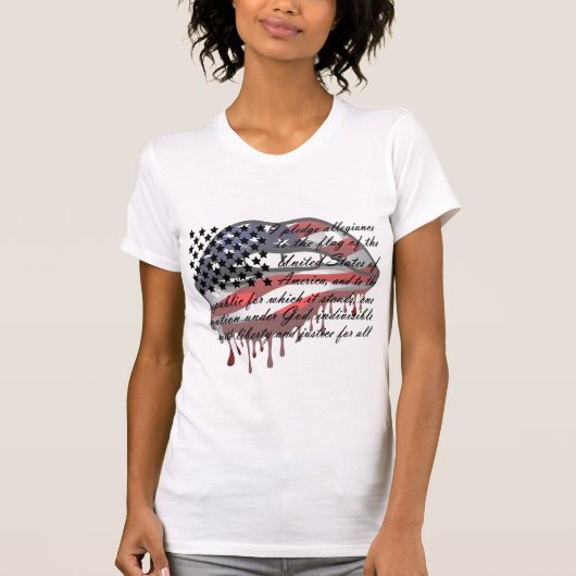 アメリカのシャツ Tシャツ (正面)
