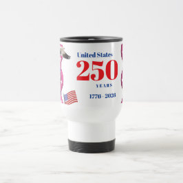 アメリカのシンボル！250周年記念おバカ祝い トラベルマグ