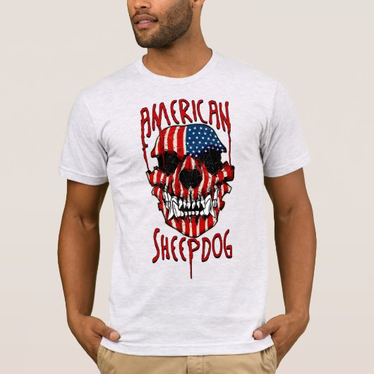 アメリカのシープドッグ Tシャツ (正面)