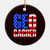 アメリカのジオカサー セラミックオーナメント (正面)