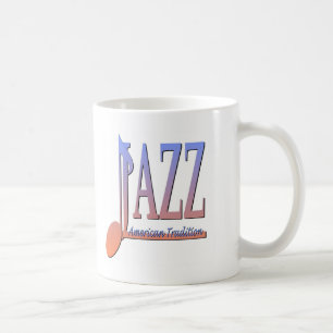 アメリカのジャズ音楽 コーヒーマグカップ