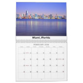 アメリカのスカイライン カレンダー (2月 2026)