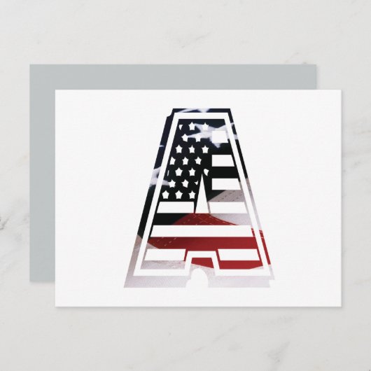 アメリカのスクリプトクールfab ポストカード (正面/裏面)