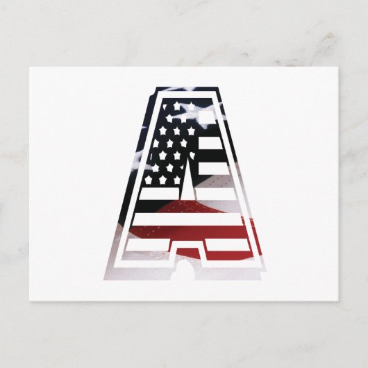 アメリカのスクリプトクールfab ポストカード (正面)