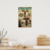 アメリカのスズラベルクライマックス金塊たばこタバコ ポスター (キッチン)