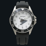 アメリカのステルス爆撃機B-2スピリット 腕時計<br><div class="desc">アメリカの重いステルス爆撃機B-2パイロットと航空愛好家のための精神。ステルス技術により、飛行機は敵のレーダーから目に見えない。</div>