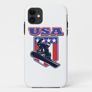アメリカのスノーボーダー iPhone 11 ケース