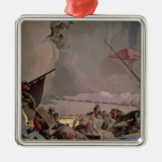 アメリカのスペインIIの栄光からの詳細 メタルオーナメント (正面)