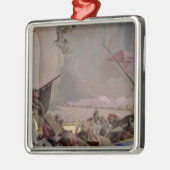 アメリカのスペインIIの栄光からの詳細 メタルオーナメント (左)