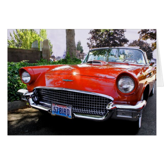 アメリカのスポーツ・カー (正面横)