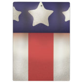 アメリカのスーパーヒーローのロゴ クリップボード (裏面)